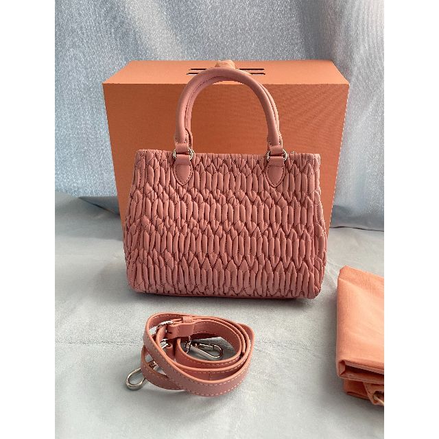 正規品! miumiu - MIUMIU ♡ ミュウ クリスタル ナッパレザー