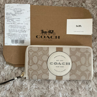 コーチ(COACH)の☆専用商品☆ COACH 長財布　シグネチャー　ベージュ　ホワイト　C9073(財布)