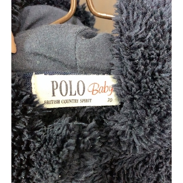 POLO（RALPH LAUREN）(ポロ)のPOLOベビー　アウター キッズ/ベビー/マタニティのベビー服(~85cm)(カバーオール)の商品写真