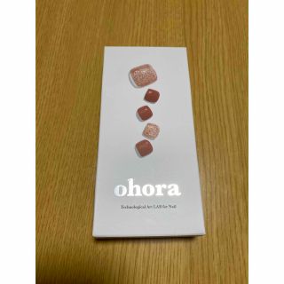 オホーラ(ohora)の新品未開封◆ohora ペディキュア(つけ爪/ネイルチップ)