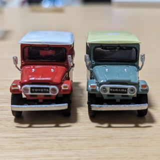 1/64 トヨタ ランドクルーザー FJ40 ミニカーガチャガチャ ランクル40(ミニカー)