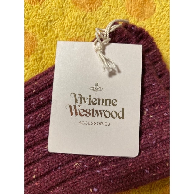 Vivienne Westwood(ヴィヴィアンウエストウッド)のヴィヴィアンウエストウッド　ロング丈ニット手袋01012  メンズのファッション小物(手袋)の商品写真