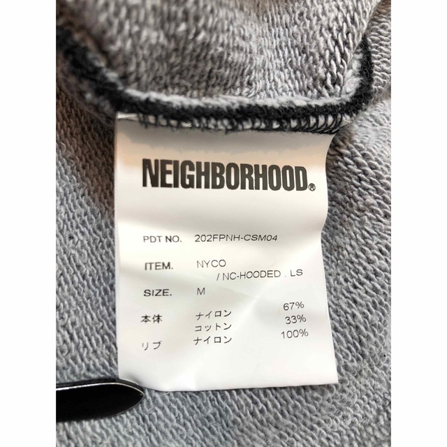 NEIGHBORHOOD(ネイバーフッド)のNEIGHBORHOODネイバーフッドパーカーNYCO/NC-HOODED LS メンズのトップス(パーカー)の商品写真