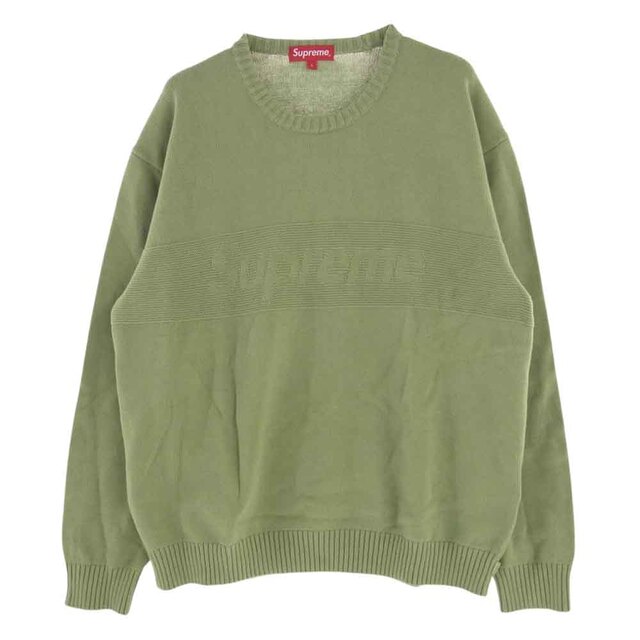 割引クーポン配布中!! supremeシュプリーム セーター Tonal Paneled