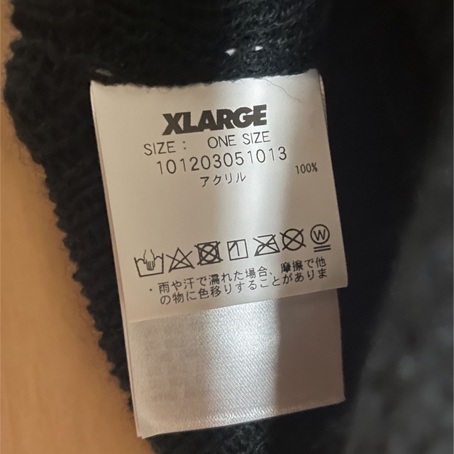 XLARGE(エクストララージ)のXLARGEニット帽 メンズの帽子(ニット帽/ビーニー)の商品写真