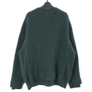 YOKE ヨーク 21AW ドッキングデザインクルーネックニットセーター