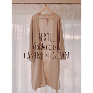 【新品未使用】Herill Goldencash Cashmere Gown 1