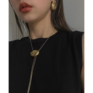 アメリヴィンテージ(Ameri VINTAGE)の2WAY STONE LIKE SLIDE CHAIN NECKLACE(ネックレス)