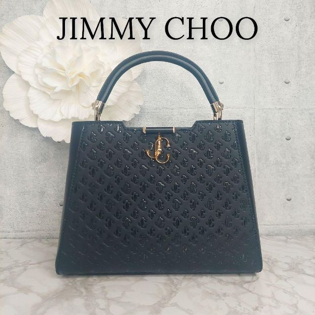 極美品　JIMMY CHOO　ジミーチュウ　VARENNE ショルダーバッグ