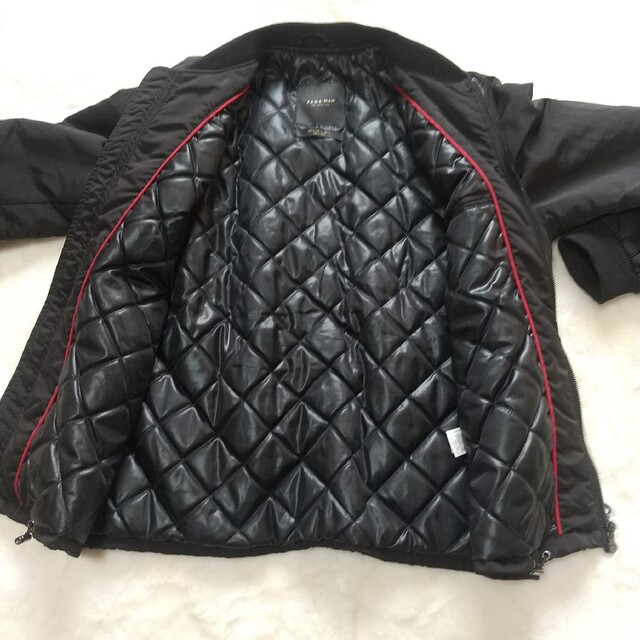 ✨極美品✨❤️ZARA❤️ ザラ パフジャケット ブラック XL 5
