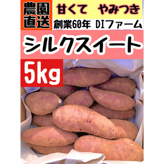 千葉県産サツマイモ　熟成シルクスイート  サイズミックス　5kg(野菜)
