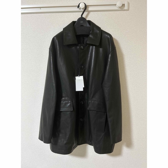 stein(シュタイン)のstein 23ss LEATHER CAR JACKET Sサイズ メンズのジャケット/アウター(レザージャケット)の商品写真