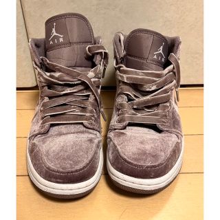 ジョーダン(Jordan Brand（NIKE）)のNIKE ジョーダン　ベロア　シューズ(スニーカー)