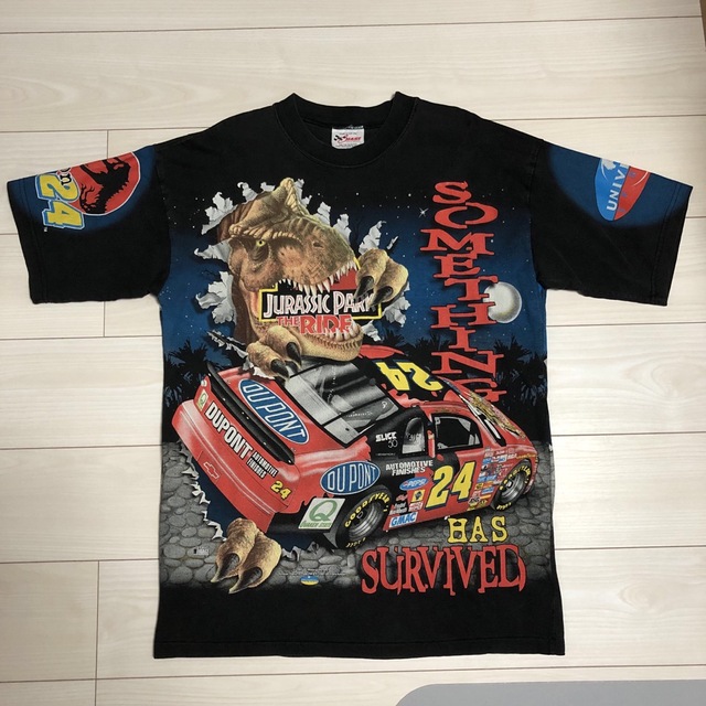 UNIVERSAL ENTERTAINMENT(ユニバーサルエンターテインメント)のJurassic Park tシャツ ジュラシックパーク メンズのトップス(Tシャツ/カットソー(半袖/袖なし))の商品写真