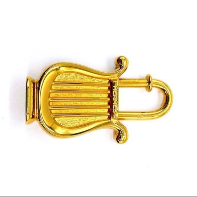 【チャーム】極美品!HERMÈS エルメス カデナ ハープ 1996 ゴールド