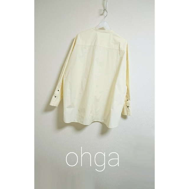 56%以上節約 ohga bowtie blouse yellow ボウタイブラウス tdh