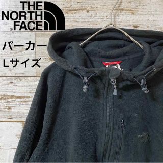 ザノースフェイス(THE NORTH FACE)のTHE NORTH FACE ノースフェイス パーカー 古着 L ハーフジップ(パーカー)