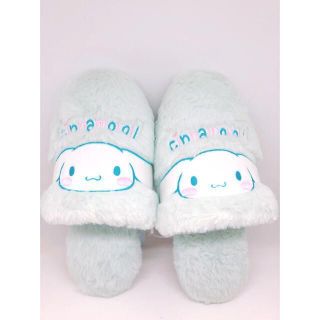 シナモロール(シナモロール)の新品　シナモン　ふわもこ　スリッパ　シナモロール  シナモン(キャラクターグッズ)