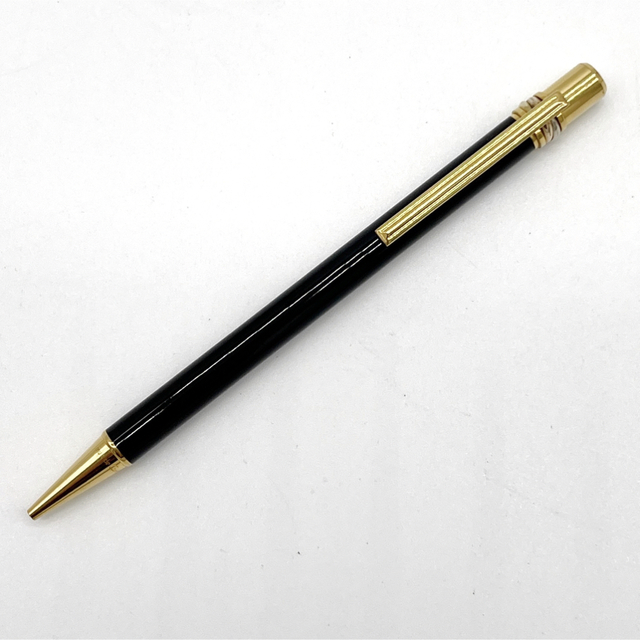 美品 カルティエ トリニティ ボールペン １色 ロゴ刻印 ブラック