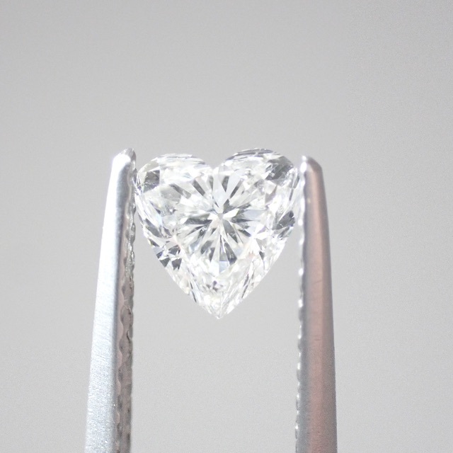 0.438ct ダイヤモンド ルース  ハートシェイプ 裸石 天然ダイヤモンド 1