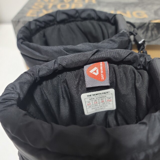 THE NORTH FACE(ザノースフェイス)の【すーさん様専用】ノースフェイス  ヌプシブーツ 黒 24.0cm レディースの靴/シューズ(ブーツ)の商品写真