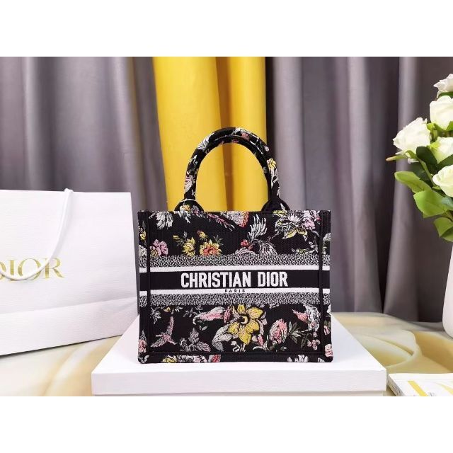 新品本物】 - Dior Christian DIOR ミディアムバッグ TOTE BOOK トート