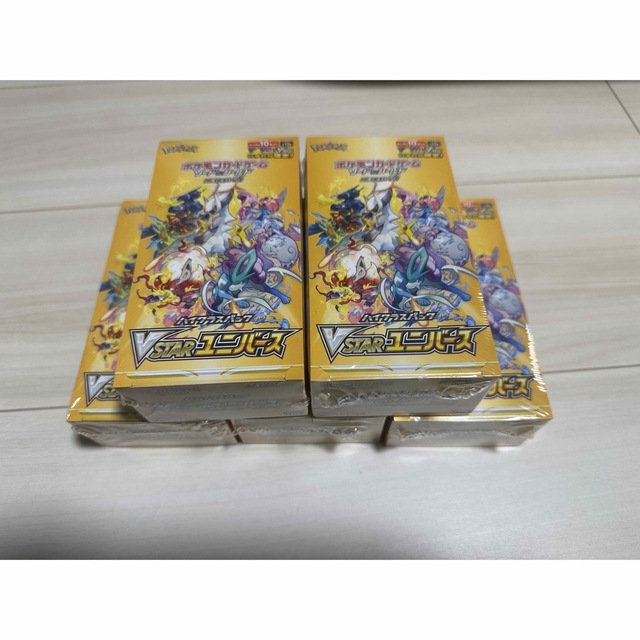 ポケモンカードVSTAR ユニバース 5box シュリンク付き - カード