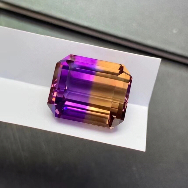 ⭐天然 アメトリン ルース 18.43ct ハンドメイドの素材/材料(各種パーツ)の商品写真