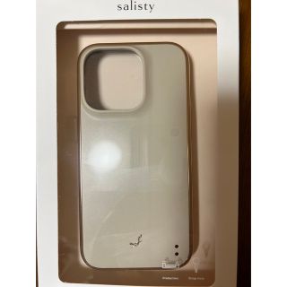 サリスティ(salisty)のiphone 14  SALISTY マットカラー　耐衝撃ハードケース(モバイルケース/カバー)