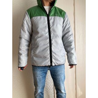 クイックシルバー(QUIKSILVER)のクイックシルバー QUIKSIVER リバーシブル中綿ジャケット ブルゾン【M】(ウエア/装備)