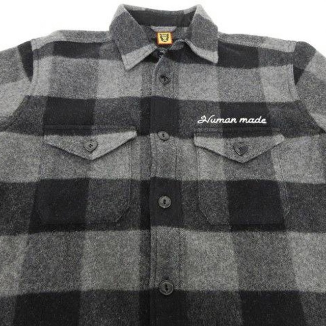 HUMAN MADE WOOL OVERSHIRT