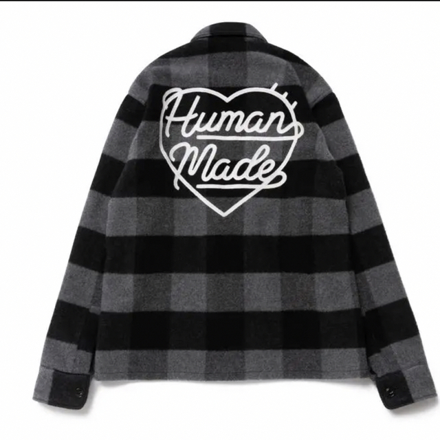通販激安】 human - MADE HUMAN made Lサイズ OVERSHIRT WOOL Tシャツ+
