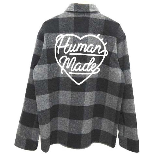 【最終価格】HUMAN MADE WOOL OVERSHIRT Lサイズ