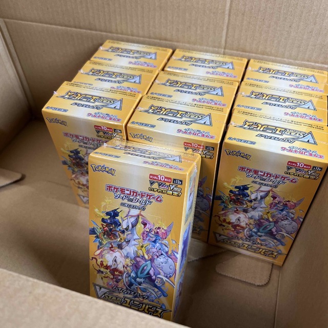 ポケモン(ポケモン)のVstarユニバース　シュリンク付き 10BOX エンタメ/ホビーのトレーディングカード(Box/デッキ/パック)の商品写真