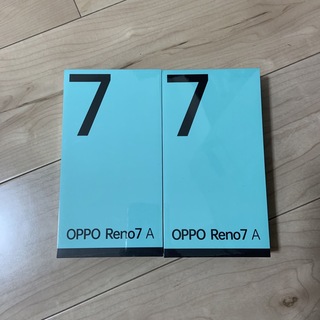 OPPO - 【新品未開封】OPPO Reno7 A ドリームブルー スターリーブラック