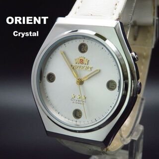 オリエント(ORIENT)のORIENT スリースター Crystal 自動巻き腕時計 変わり文字盤 (腕時計(アナログ))