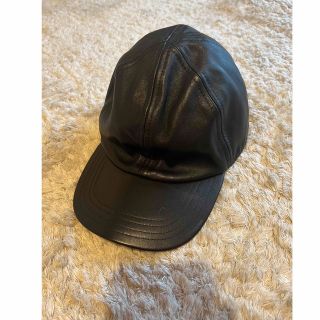 アニエスベー(agnes b.)のagnes b "LEATHER CAP" MADE IN FRANCE(キャップ)