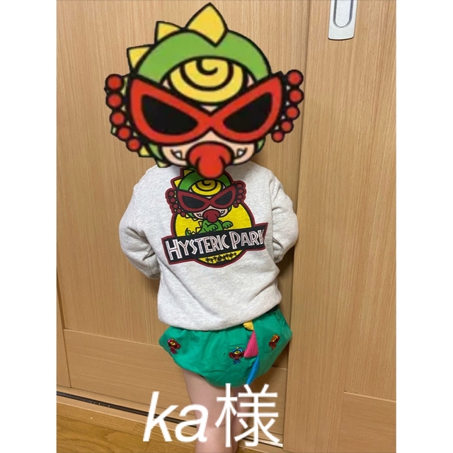 HYSTERIC MINI(ヒステリックミニ)のka様 キッズ/ベビー/マタニティのベビー服(~85cm)(トレーナー)の商品写真