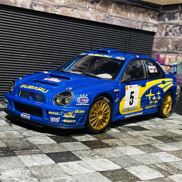 1/18 AUTOart スバル インプレッサ WRC (GDB) 2001