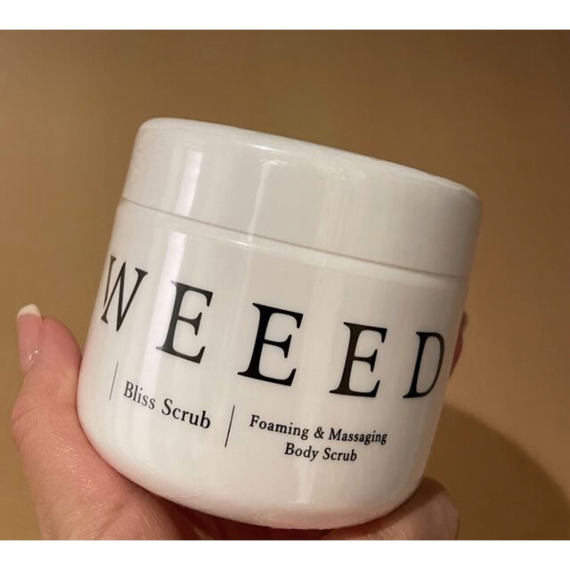 weeed body scrub