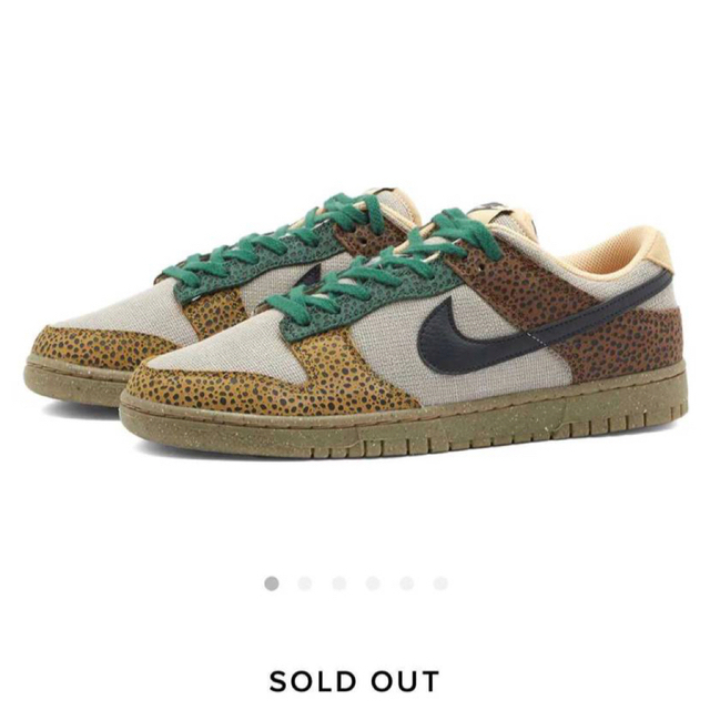 NIKE(ナイキ)の新品 NIKE DUNK LOW "SAFARI" 26cm メンズの靴/シューズ(スニーカー)の商品写真