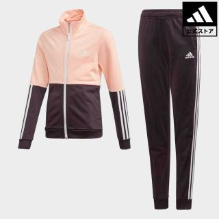 アディダス(adidas)の【Sokさま専用】adidas　ポリエステルトラックスーツ(ジャージ上下セット)(ウェア)