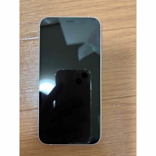 アイフォーン(iPhone)の中古iPhone12 mini64G 白　au SIMフリー(スマートフォン本体)