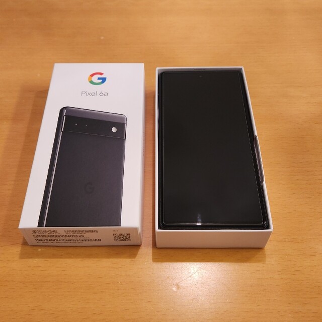 スマートフォン本体Google Pixel 6a Charcoal 128 GB　本体　品