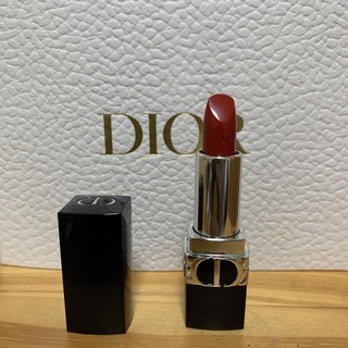 ディオール(Dior)のルージュディオール 999S サテン ミニサイズ(口紅)