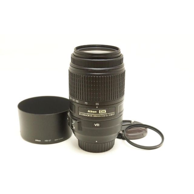 Nikon(ニコン)の■Nikon AF-S DX 55-300mm F4.5-5.6 G ED VR スマホ/家電/カメラのカメラ(レンズ(ズーム))の商品写真