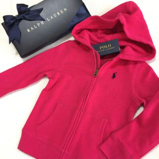 ポロラルフローレン(POLO RALPH LAUREN)の新品✨裏起毛 ジップアップ パーカー(ジャケット/上着)