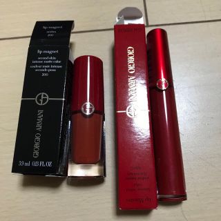 ジョルジオアルマーニ(Giorgio Armani)のアルマーニ　リップマエストロ＆リップマグネット　新品未使用(リップグロス)