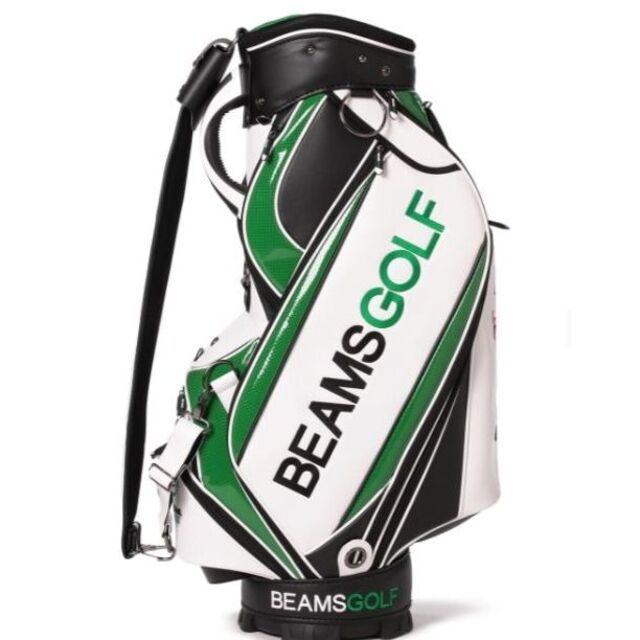 BEAMS GOLF / new ツアー プロ キャディバッグ ブラックグリーン BEAMS GOLF / new ツアー プロ キャディバッグ ブラックグリーン