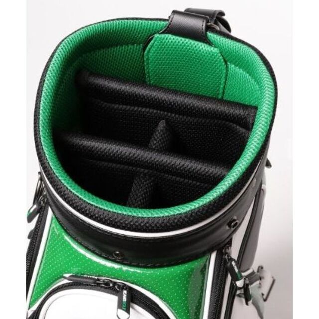 BEAMS GOLF / new ツアー プロ キャディバッグ ブラックグリーン BEAMS GOLF / new ツアー プロ キャディバッグ ブラックグリーン